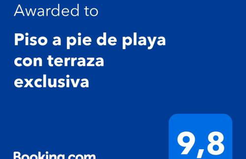 Piso a pie de playa con terraza exclusiva - Foto 2