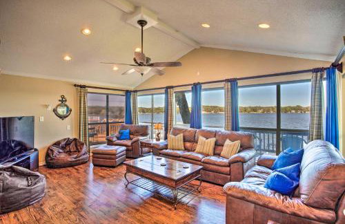 Dock and Fire Pit Waterfront Cedar Creek Lake Home - Photo 4