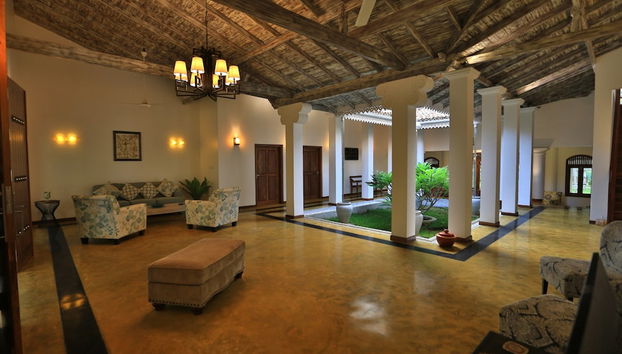 Zona de estar del vestíbulo