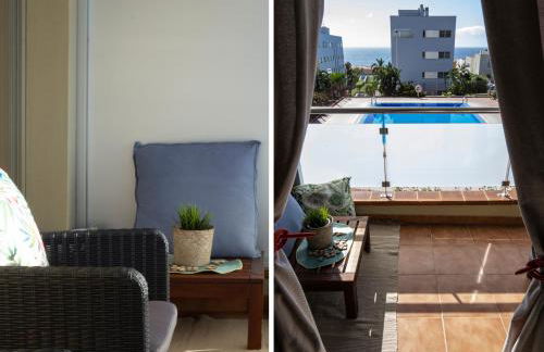 Beach apartment with terrace and pool - Foto 23