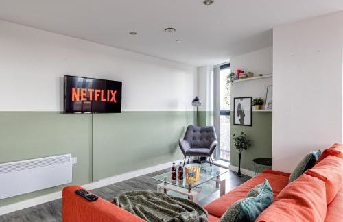 Stunning 2 bed apt with free parking close to CC - Foto 2