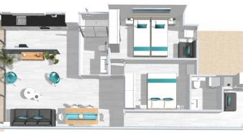 Roses Apartments - Marivent (2rooms) Vistas frontales al mar - Foto 4