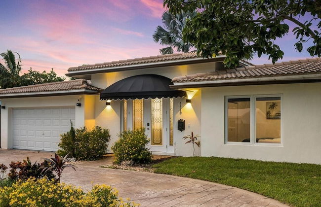 Fort Lauderdale 4Bd Villa Waterfront Dock Pool - Foto 52