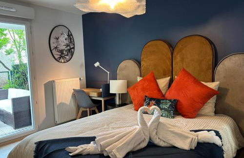 Retro-chic elegance with terrace near tramway - Foto 25