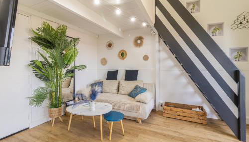 T2 MODERNE VUE MER LES SABLETTES CLIM- WiFi- PARKING - Foto 4