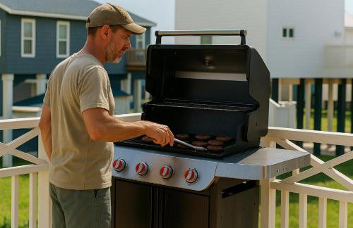 4BR Beach Haven - Deck, Gourmet Kitchen, Tiki Bar Fun - Foto 6