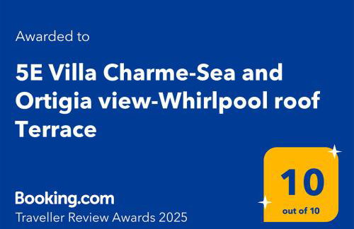 5E Villa Charme-Sea and Ortigia view-Whirlpool roof Terrace - Foto 2