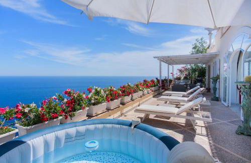 Villa Cristina -No steps-Amalfi Coast Views -Hot tube - Foto 14
