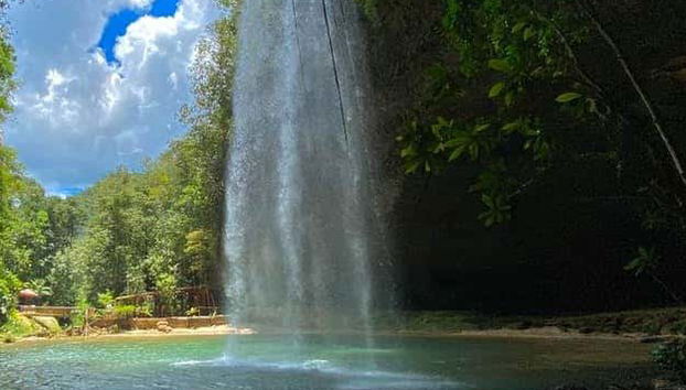 Charco Azul waterfall