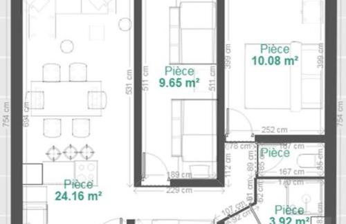 Appartement Val Louron 6 à 8 personnes - Foto 14