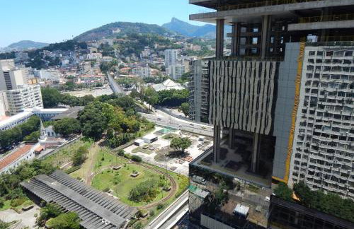 Studio Premium e sofisticado com lazer no Rooftop - Centro do Rio - Foto 41