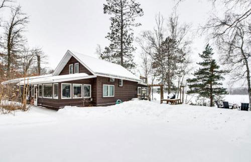 Lakefront Brainerd Cabin w Deck, Fire Pit - Photo 29