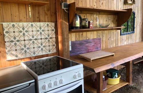 Wilde Möhre Bauwagen Sommerküche Draussen Abenteuer - Photo 6