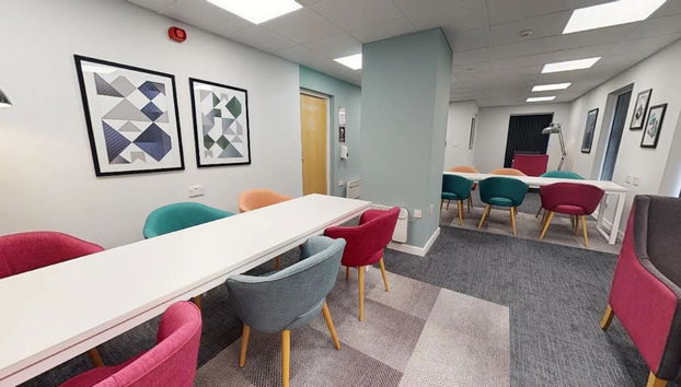 Sala de estar do lobby