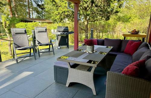 Bungalow-Jessern Ferienhaus im Grünen mit Seeblick - Foto 12