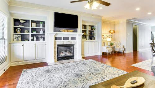 Private Patio, Decks Waterfront Eatonton Townhome - Foto 4