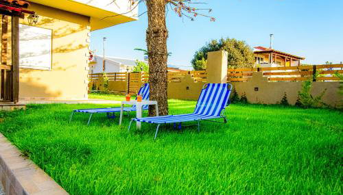 Seascape Residence Stavros - Foto 4, Garden, sunbed, Garden view