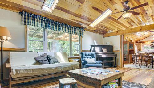 20-Acre Cabin w/ Pond: 5 Mi to Biltmore Estate! - Foto 4