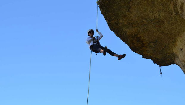 Learning how to rock climb