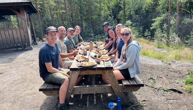 Pranzo al parco naturale di Sipoonkorpi