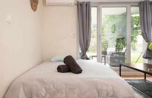 L'Ovalie Appartement T2 CLIMATISÉ et JARDIN - Foto 8