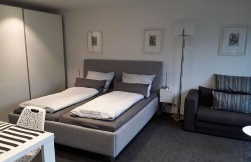 Modernes 1 Zimmer Studioapartment in ruhiger zentrumsnaher Lage - free parking - Foto 4