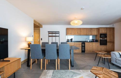 Grand appart haut de gamme 8p, skis aux pieds, vue Mont Blanc, balcon, parking, linge inclus - Foto 14