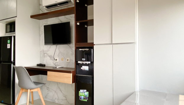 Minimalist And Comfy Studio At Pollux Chadstone Apartment - Foto 5, Habitación