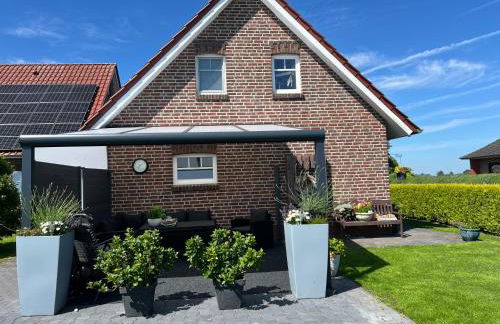 Ferienwohnung Haus Moorblick Garten mit Terrasse Netflix E-Kamin Thermomix - Foto 9