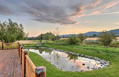 Stunning Driggs Retreat with Private Hot Tub and Pond! - Foto 35