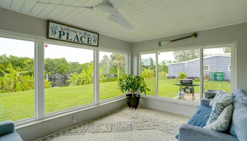 Port Charlotte Home with Sunroom, Grill and Fire Pit! - Foto 2