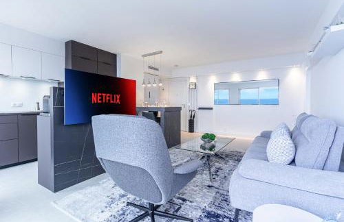 Luxury Top Floor Sea View Downtown Cap d'Ail - Foto 4