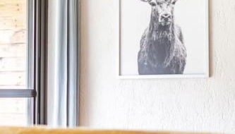 La Cabane du Cerf à Payolle - Foto 3