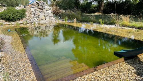 Gîte de charme près du Mans pour 4 avec piscine naturelle - FR-1-410-473 - Foto 2