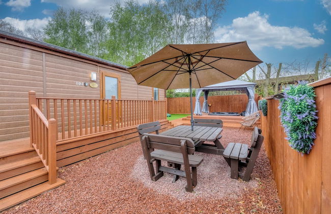 Family Luxury Cabin Retreat with hot tub - Foto 26