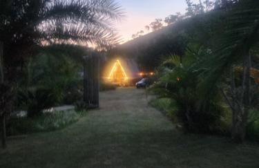 Cabana do lago no Sitio Paraiso Joao de Barro - Foto 37