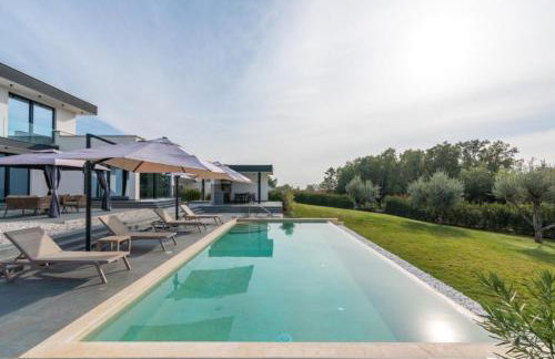 Villa Nura for 8 persons near Poreč with 36 m2 heated pool, with sauna & sea view - Foto 46