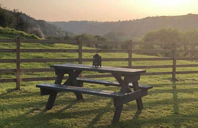 The Peacock Shepherds Hut at Hafoty Boeth - Foto 30