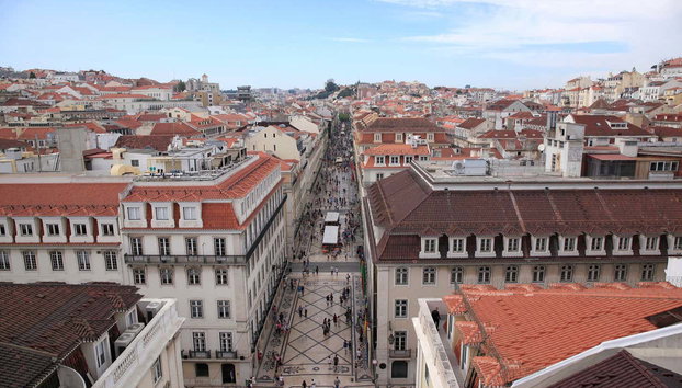 Entrada al Arco de Rua Augusta - Foto 3, Mirador del monumento