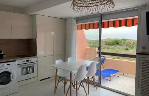 Mon Petit Paradis, vue sur dunes et mer, accès direct plage Robinson, terrasse, WIFI, parking privé, très ressourçant, à Marseillan Plage - Foto 6