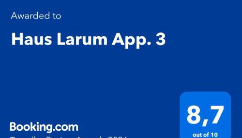 Haus Larum App. 3 - Foto 3