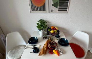 Stilvolles und modernes Appartement mit sonnigem Balkon in Flughafen- und Messenähe 31 - Foto 9