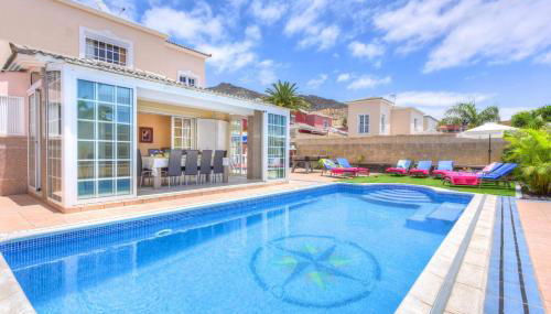 Villa Teide Sol con piscina climatizada, Playa Fañabe, Costa Adeje - Foto 4