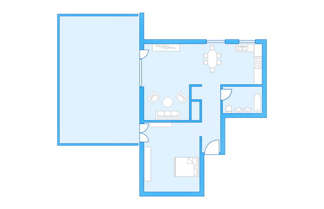 Attika Wohnung Allod Park Haus C 807 - Foto 16
