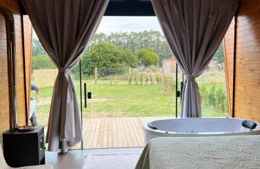 Chalé Tiny house com banheira e lareira - Foto 1