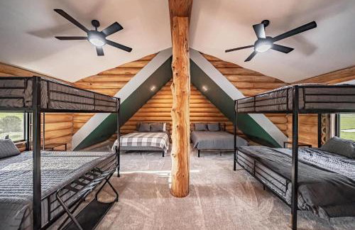 Luxe Teton View Log Cabin Hot Tub Large Groups - Foto 31