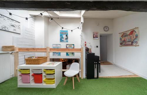 Grande Maison Cusset - Maison de ville et Studio - Foto 50