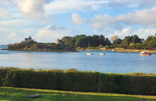 Reposant, Calme, Vue Mer imprenable à 2 m de l'eau, Petit Port Typique Breton - Foto 41