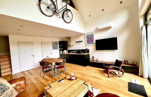 Loft arty à 800 mètres de la plage avec jacuzzi - Foto 9