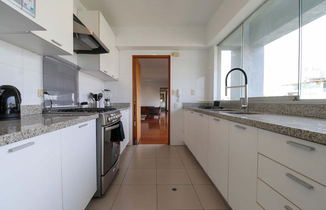 w Radiant 2BR w Modern Terrace in Miraflores - Foto 4